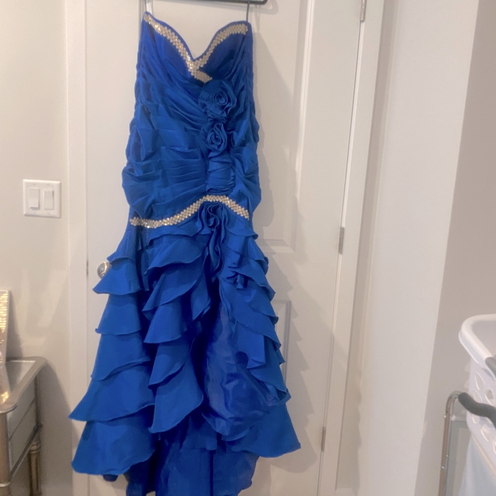 Jovani Royal Blue Dress